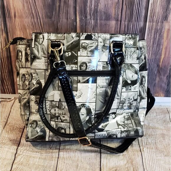 3 for $25 Magazine Women Collage Purse - Picture 1 of 11
